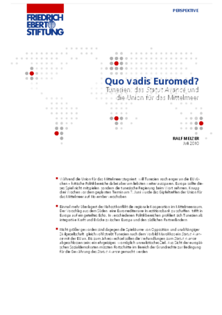 Quo vadis Euromed?