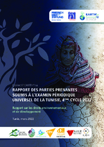 Rapport des parties prenantes soumis à l'examen périodique universel de la Tunisie, 4ème cycle 2022